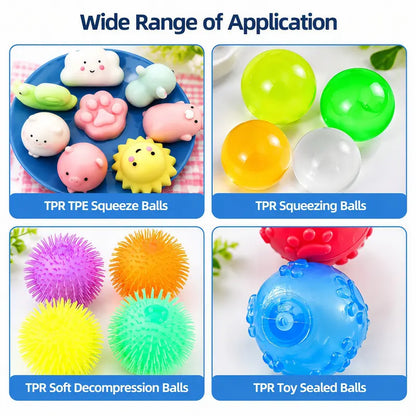 🧸2pcs  20ml 0° TPR Toy Repair Tool– Clear Flexible Glue for Squishy Balls & Soft Toys