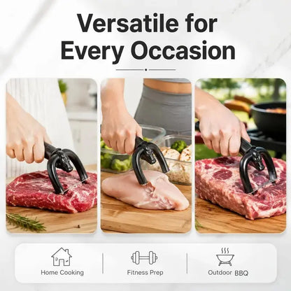 🔥 LAST CHANCE 🥩 Professional Meat Fat Trimmer & Handheld Slicer for Cleaner Steak & BBQ Prep