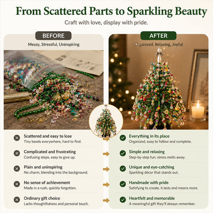 🎄DIY Beaded Christmas Tree Kit🌟
