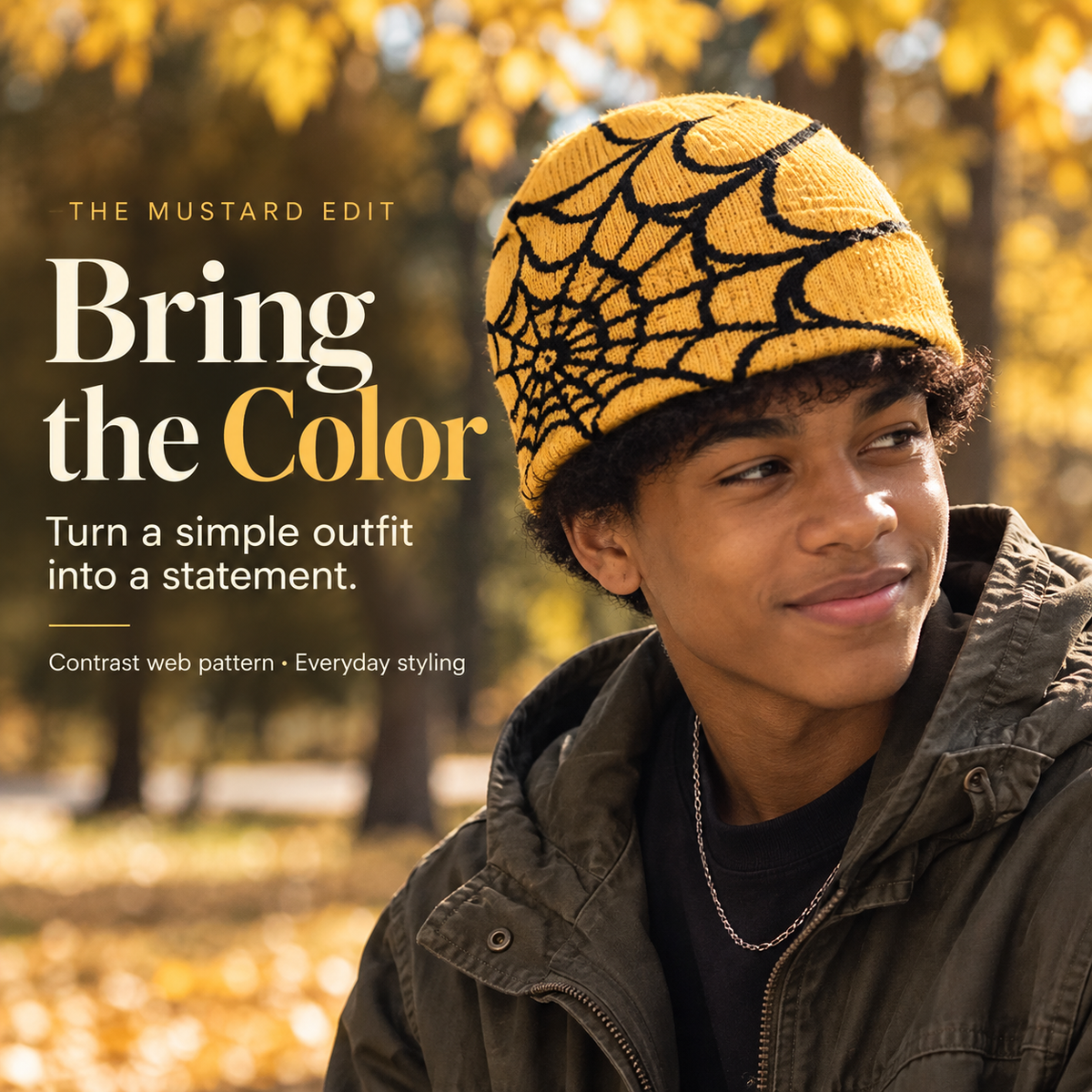 ❄️Miles Clothes Web Knit Beanie for Cold-Weather Comfort