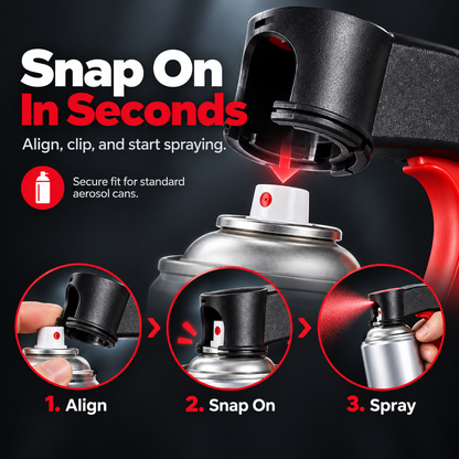 🔥 50% OFF 2PCS-Spray Can Trigger Handle – Spray Smoother, Grip Easier