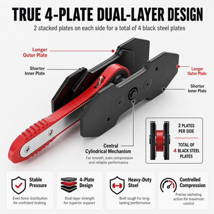 🔧  49% OFF-Ratcheting Brake Caliper Press Tool – 4-Plate Piston Spreader