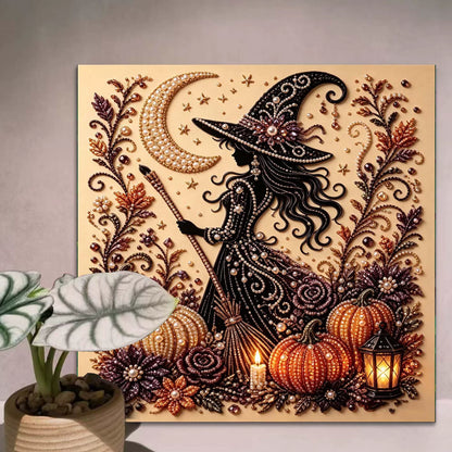 🎃 50% OFF Halloween DIY Pearl Art Kit ✨ Create, Sparkle & Decorate 🎁 Perfect Halloween Gift