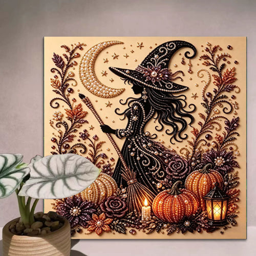 🎃 50% OFF Halloween DIY Pearl Art Kit ✨ Create, Sparkle & Decorate 🎁 Perfect Halloween Gift