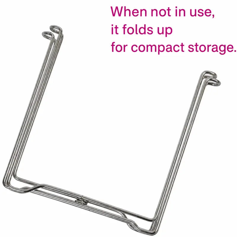 ♻️ 50% OFF 2PCS Foldable Trash Bag Holder – Instant Countertop Cleanup Without a Bulky Bin