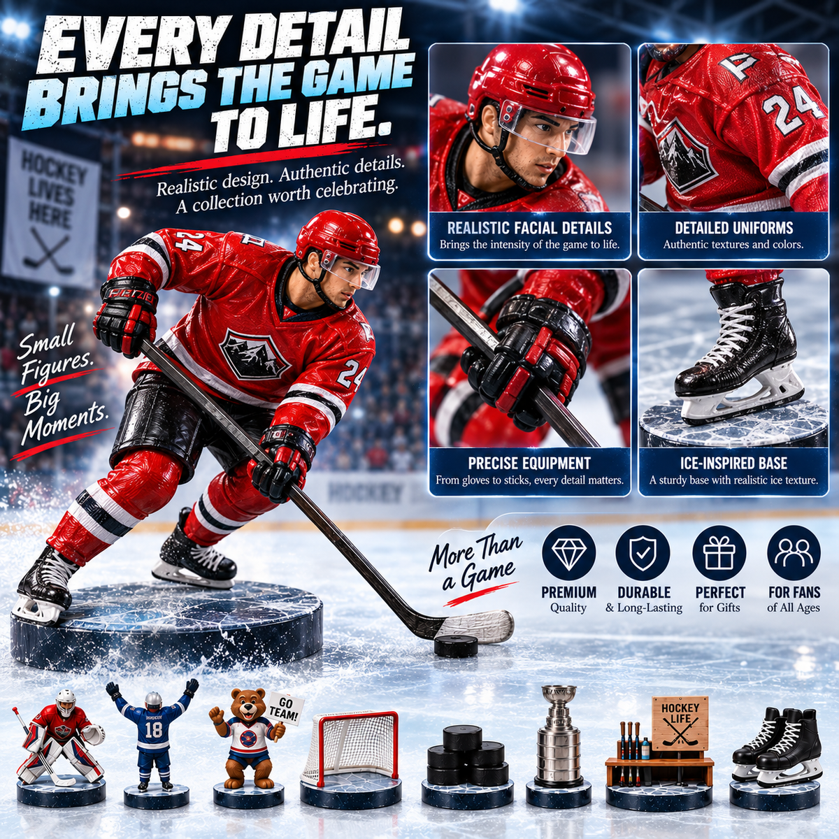 🏒 Ready to Hit the Ice?! 🏆2026 Hockey Legends  Advent Calendar – 24 Days of Epic Plays, Big Moments & Collectible Surprises!