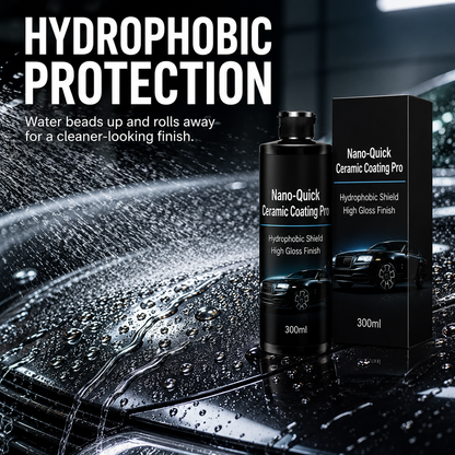 🔥 49% OFF✨ Nano-Quick Ceramic Coating Pro – High-Gloss Water-Repellent Car Paint Coating