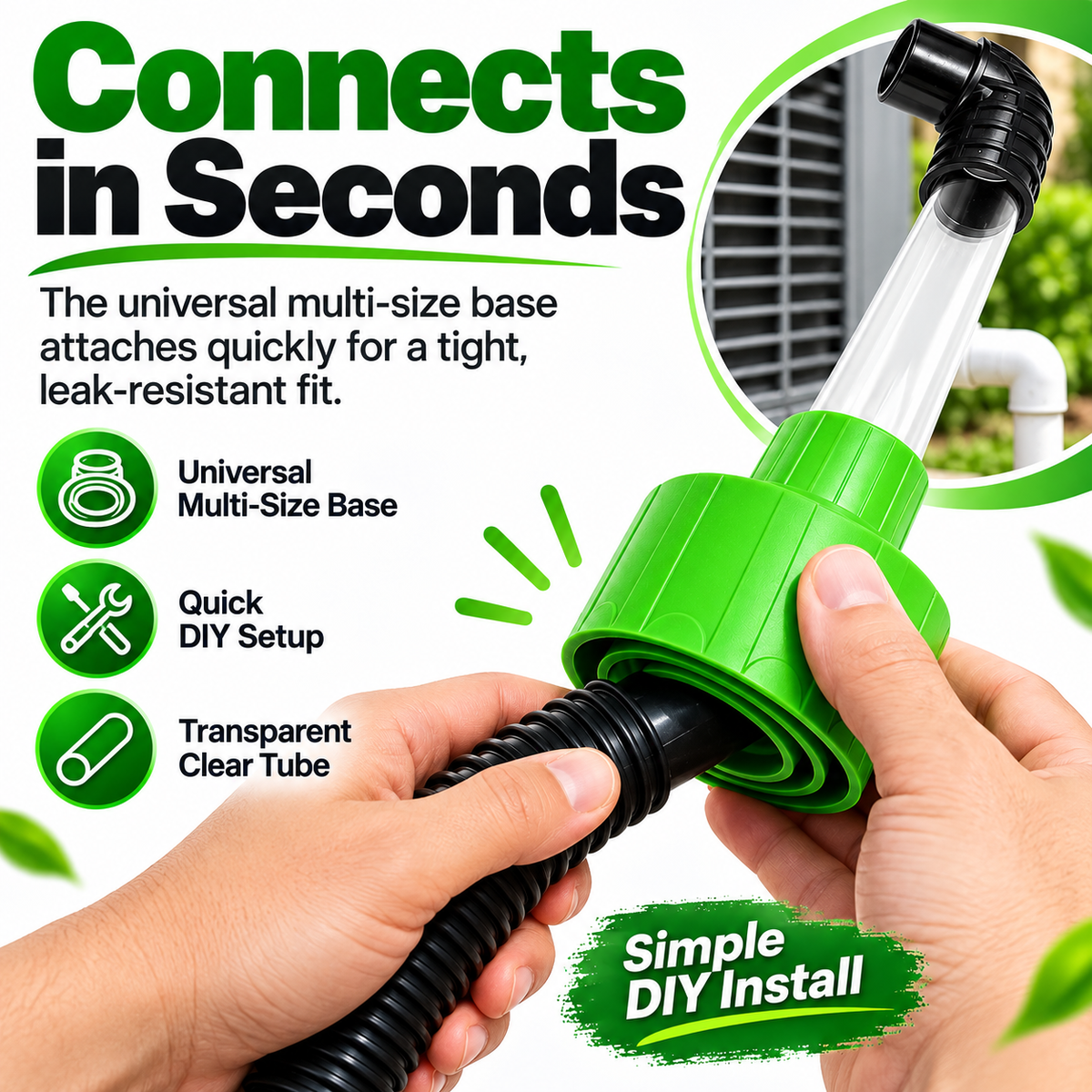 🔥 LAST CHANCE 49% OFF – AC Drain Line Cleaner Adapter for Fast DIY Maintenance
