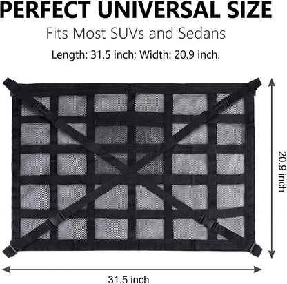 🔥 Clear the Clutter in Seconds Universal Car Roof Storage Net