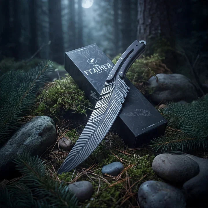 🪶 Feather Knife™ – 260g Lightweight Stainless Steel Kitchen Knife
