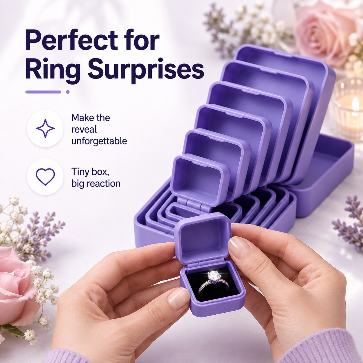 🎉 LIMITED 50% OFF 7-Layer Gift Reveal Box 😂 Perfect for Rings & Tiny Surprises