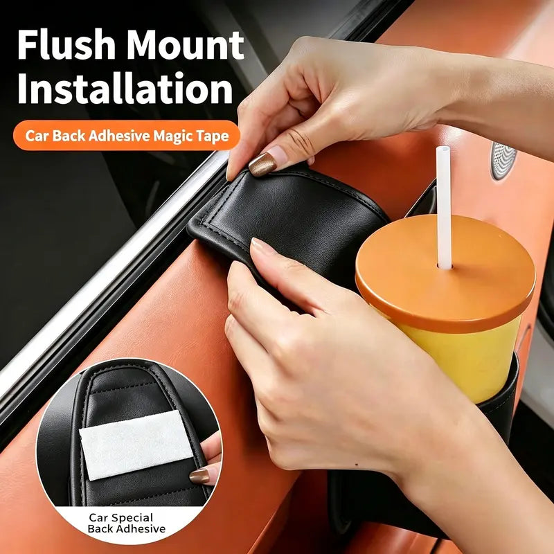 🔥 50% OFF Car Door Storage Pocket 🚗 Double-Layer Organizer for Everyday Essentials