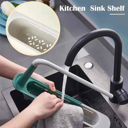 🔥 TODAY ONLY 50% OFF! All-in-One Sink Organizer 💧🧼
