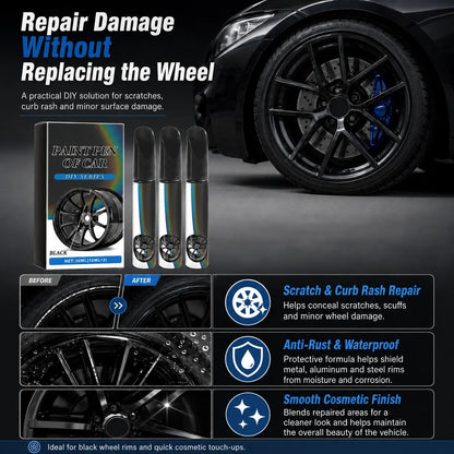 💯Wheel Scratch Repair Pen — Fix Curb Rash in 10 Min | Rust-Proof Formula