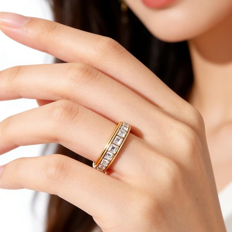 💍✨ 50% OFF Spinner Anxiety Ring – 🌀A Quiet Motion for Busy Moments