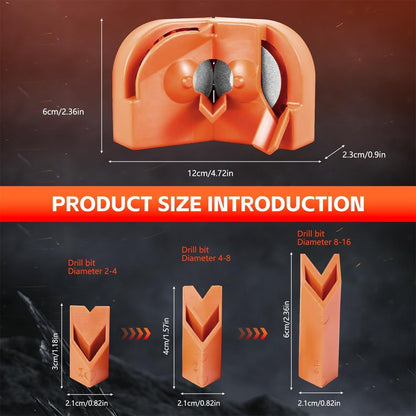 🔥 48% OFF Drill Bit Sharpener Kit – Restore Dull Bits in Minutes