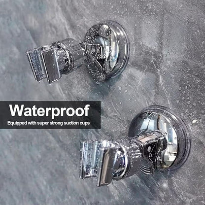 🚿 50% OFF 2PCSAdjustable Suction Shower Head Holder – No Drilling, 360° Positioning ✨