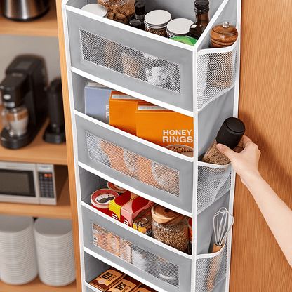 🧺 5-Tier Over-the-Door Hanging Storage Organizer