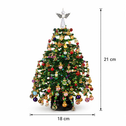 🎄✨ 50% OFF DIY Beaded Christmas Tree Kit 🎁 Create Your Own Holiday Sparkle