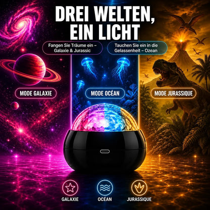 🌌Ocean Dinosaur Projector Lamp – Popular with over 100,000 users