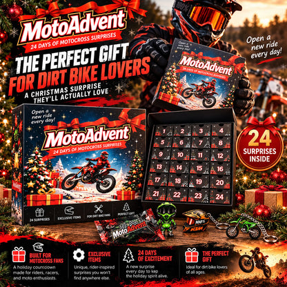 MotoAdvent 24 Days Motocross Dirt Bike Advent Calendar 🏍️