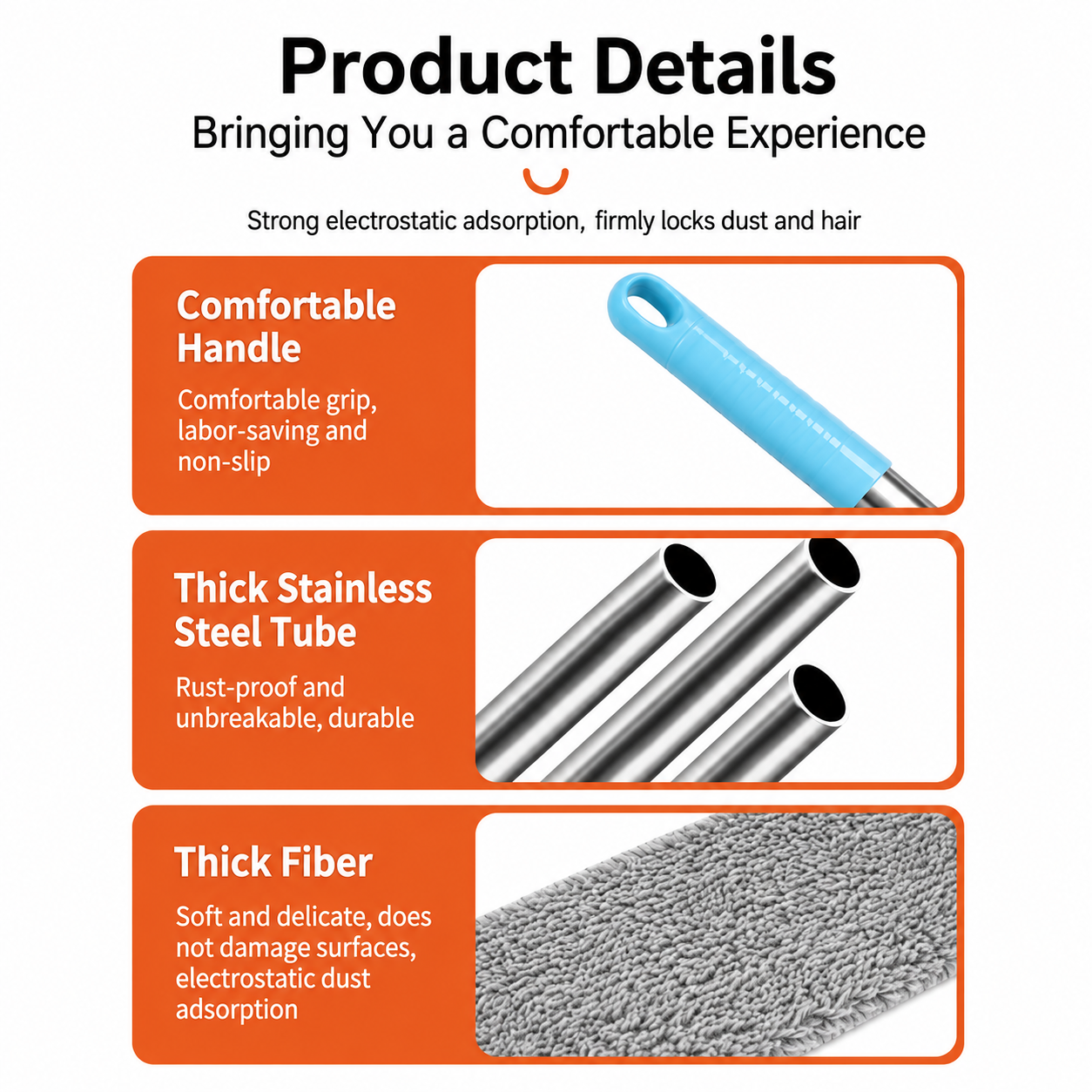 🧹Bendable Washable Microfiber Dust Brush, Hard To Reach Furniture Gaps🧼