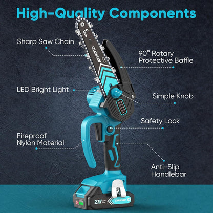 🔥 Limited-Time Deal 🌲 Cordless Mini Chainsaw – Compact & Powerful