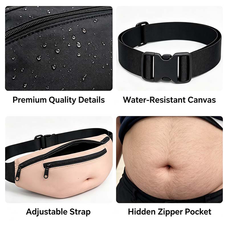 BellyBag — The Original Dad Bod Fanny Pack😂