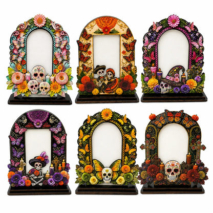 ⏳ Last Day 50% OFF🔥Day of the Dead Commemorative Photo Frame