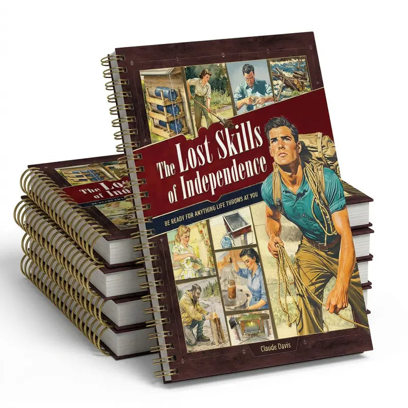 The Lost Skills of Independence Book 📚 200 Essential Skills For Survival, Home Projects & Self-Reliant Living