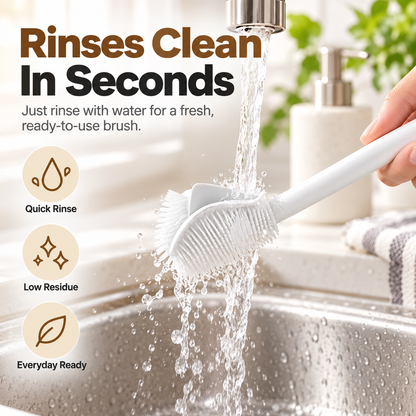 💥 49% OFF 4PCS Foldable Silicone Cup Cleaning Brush Set – Deep Clean Every Corner