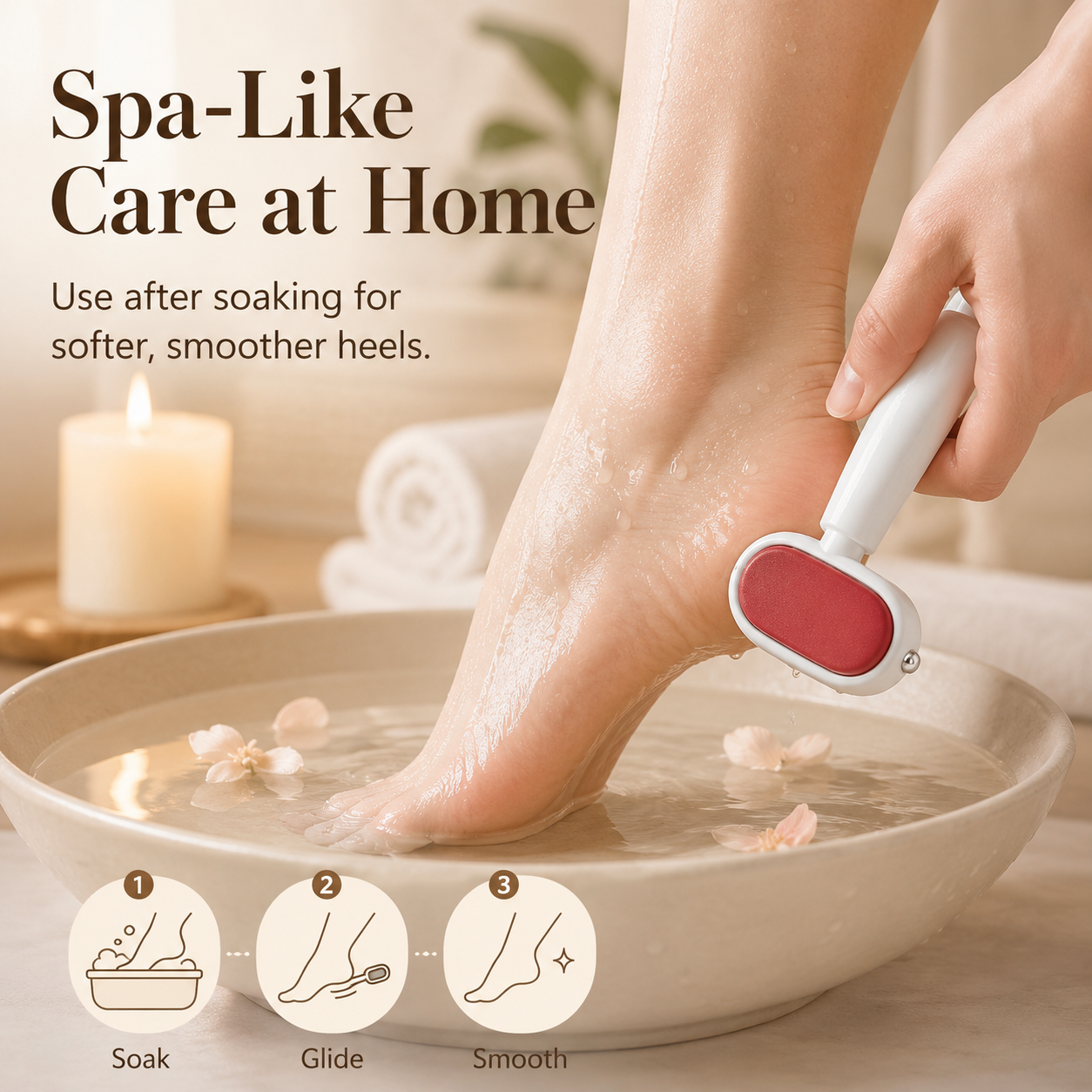 🦶 49% OFF 2-in-1 Foot Callus Remover – Scrape & Smooth Rough Heels ✨