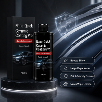 🔥 49% OFF✨ Nano-Quick Ceramic Coating Pro – High-Gloss Water-Repellent Car Paint Coating