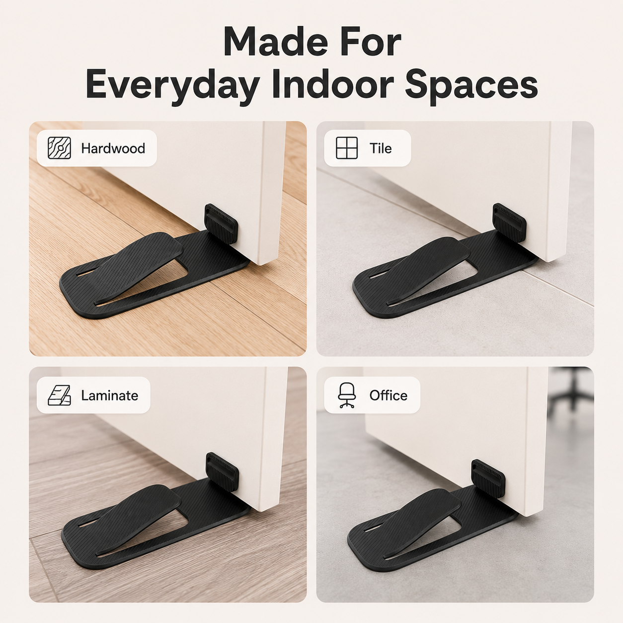 🔥 Smart Spring Door Stopper – Easy Install Door Holder for Home & Office 49% OFF