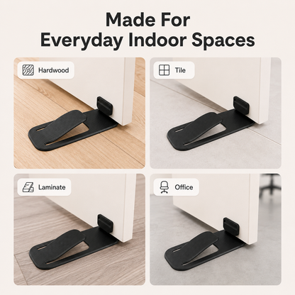 🔥 Smart Spring Door Stopper – Easy Install Door Holder for Home & Office 49% OFF