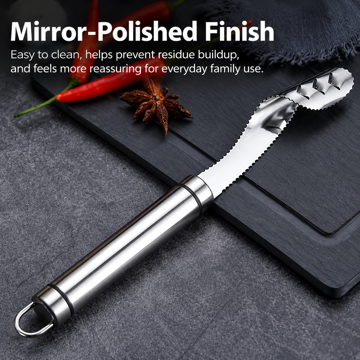Pepper Corer Tool 🌶️ Easy Chili Seed Remover Kitchen Gadget