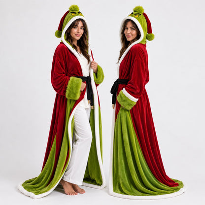 🔥 Limited Holiday Sale — One-Size USB Heated Blanket Hoodie For Cozy Family Nights