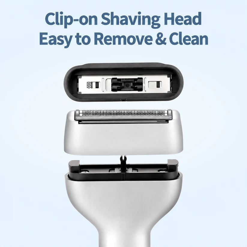 🪒Men's Rechargeable Foil Electric Shaver ⚡🧔– Efficient Close Shaving, Cordless Portable Wet & Dry Beard Razor for Daily Grooming