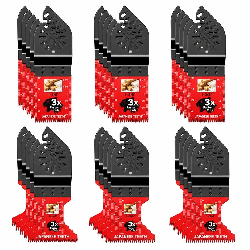 🔥 50% OFF Japanese-Tooth Oscillating Saw Blades 🪚 Fast & Clean Universal Cutting Blades