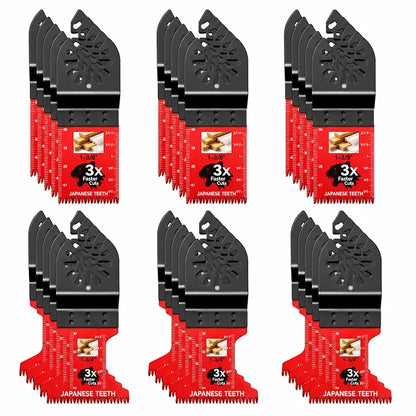 🔥 50% OFF Japanese-Tooth Oscillating Saw Blades 🪚 Fast & Clean Universal Cutting Blades