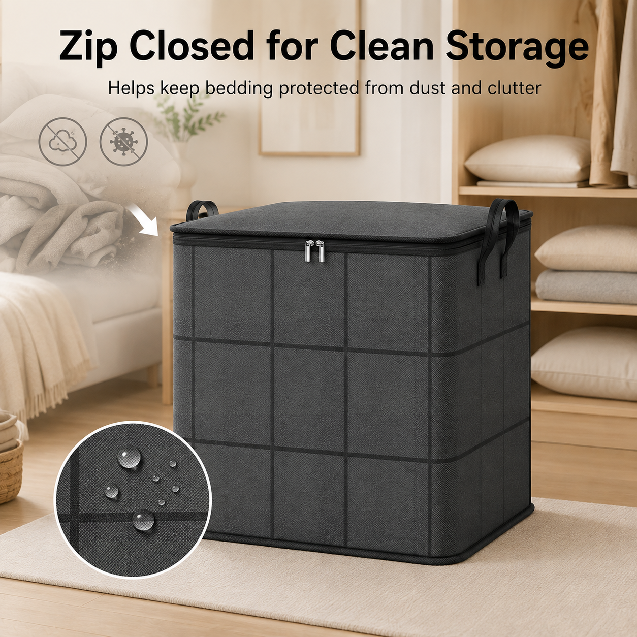 🔥49% OFF 210L XXL Storage Bag – Store More, Clutter Less
