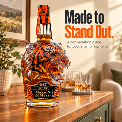 🐅 Bring the Roar Home 🔥 Orange & Black Collector’s Bottle
