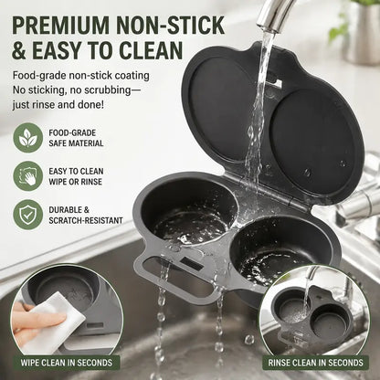 🔥 50% OFF Dual Egg Microwave Cooker 🥚 Easy Breakfast Without the Frying Pan