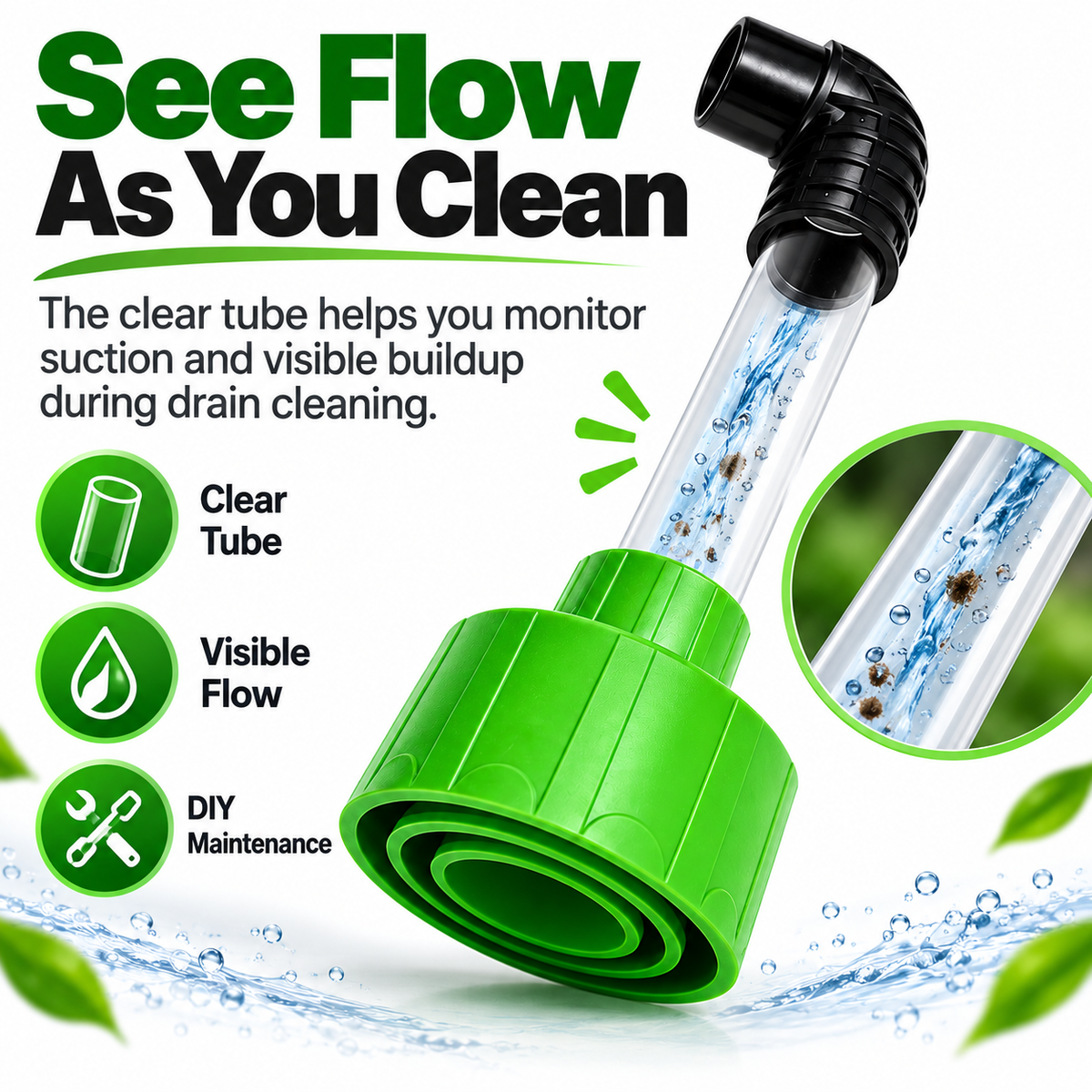 🔥 LAST CHANCE 49% OFF – AC Drain Line Cleaner Adapter for Fast DIY Maintenance