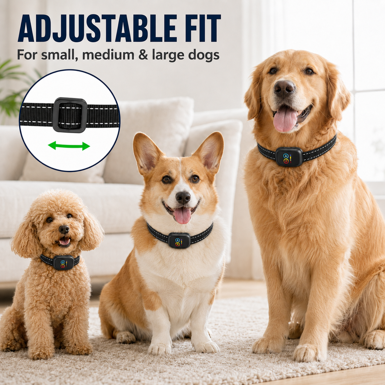 🔥 LIMITED-TIME 50% OFF! 🐶Smart Anti-Bark Collar for Dogs