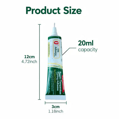 🧸2pcs  20ml 0° TPR Toy Repair Tool– Clear Flexible Glue for Squishy Balls & Soft Toys
