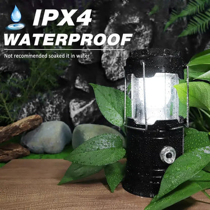 🔥 50% OFF Solar Rechargeable Camping Lantern 🔦 Lantern, Flashlight & Emergency Power