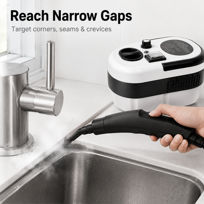 🔥 48% OFF Portable Steam Cleaner for Kitchen, Grout, Upholstery & Car Interiors