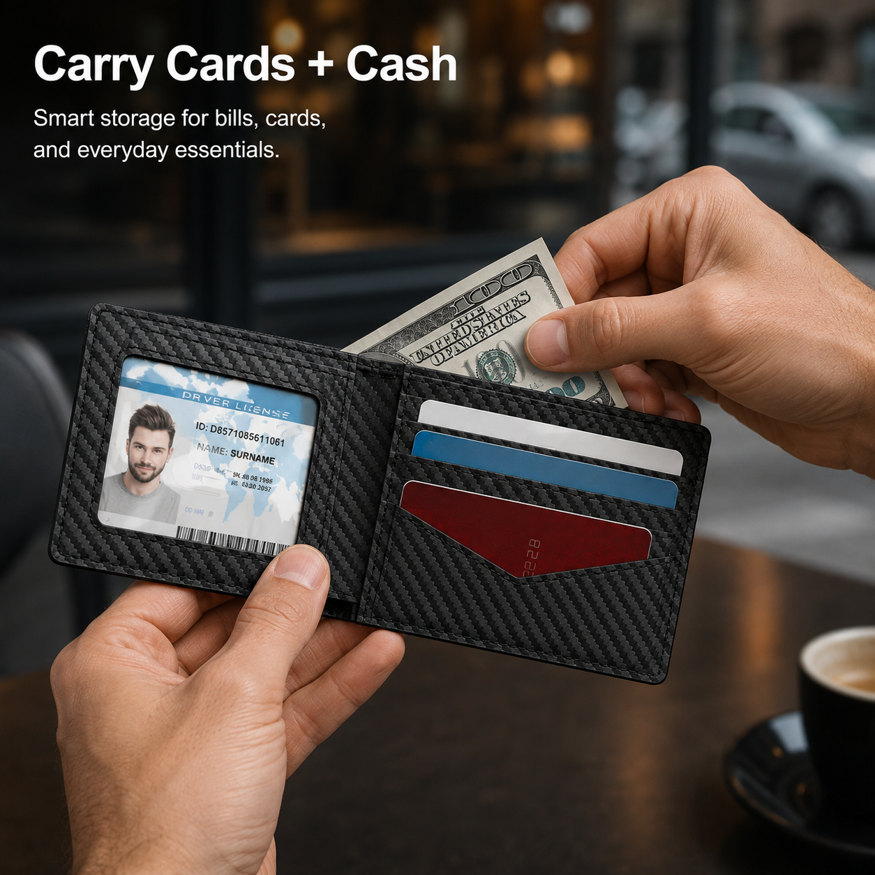 🔥 49% OFF RFID Pop-Up Wallet ⚡ Fast Card Access & Slim Everyday Carry
