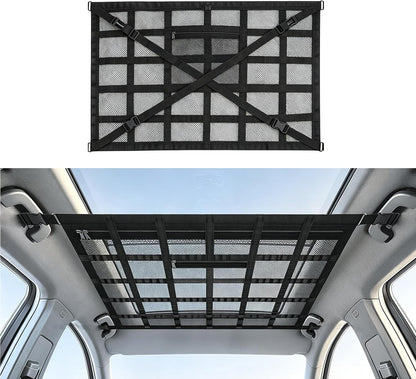 🔥 Clear the Clutter in Seconds Universal Car Roof Storage Net